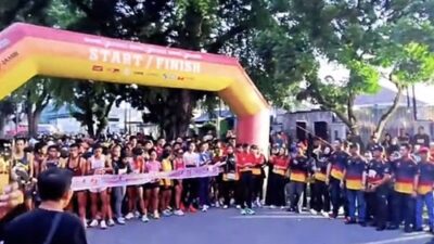 HUT ke-63 Bank 9 Jambi Diwarnai Fun Run, Dirut Tegaskan Komitmen Jadi Bank Kebanggaan Daerah
