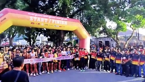 HUT ke-63 Bank 9 Jambi Diwarnai Fun Run, Dirut Tegaskan Komitmen Jadi Bank Kebanggaan Daerah