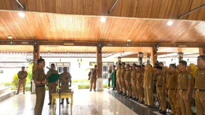 Ratusan PPPK Paruh Waktu Resmi di Lantik Bupati Batang Hari