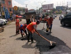 Sambut Idul Fitri 1447 H, Dinas PUTR Jambi Genjot Pemeliharaan Jalan dan Drainase