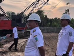 Tinjau Lokasi, Maulana Optimistis Kolam Retensi Telago Kajang Lako Jadi Solusi Banjir Permanen