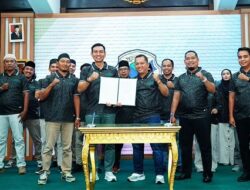 Bupati Batang Hari Hadiri Pengukuhan Aliansi Jurnalis Masa Bakti 2025–2028, Perkuat Sinergi Pers dan Pemerintah