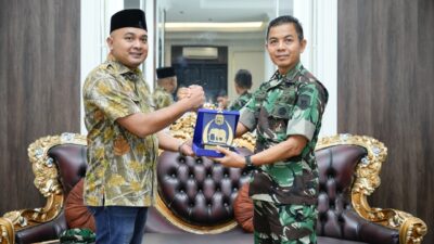 Safari Ramadhan, Danrem 042/Gapu Pererat Silaturahmi dengan Forkopimda di Rumah Dinas Bupati Tebo