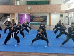 Pembinaan Kemampuan Prajurit, Kajasdam XX/TIB pantau Kenaikan Sabuk Bela Diri PSM di Wilayah Korem 042/Gapu