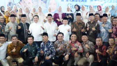 Halal Bihalal Sekaligus Open House di Kediaman Pribadi, Gubernur Al Haris Tekankan Pererat Kebersamaan