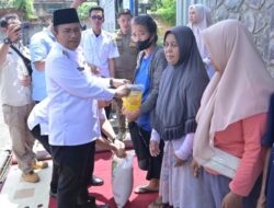 Tercepat se-Indonesia, Wali Kota Maulana Salurkan Bantuan Cadangan Pangan di Jambi