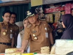Sidak Pasar Talang Banjar, Wali Kota dan Wawako Jambi Temukan Harga Beras Premium Naik 11 Persen