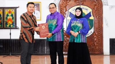 Ketua DPRD Batang Hari Hadiri Acara Kenal Pamit Kapolres Batang Hari