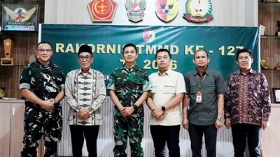 Ketua DPRD Batang Hari Hadiri Rakornis TMMD ke-127 Tahun 2026