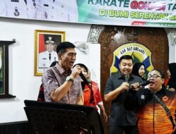 Ketua DPRD Batang Hari Hadiri Welcome Dinner Kejurnas Karate GOKASI 2026