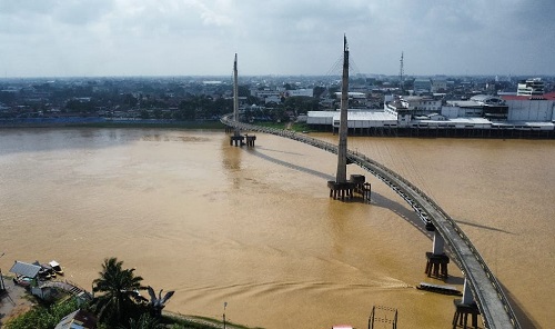 PUTR Cek Kelaikan Jembatan Gentala Arasy Antisipasi Kerusakan dan Untuk Pastikan Ikon Jambi Aman Dilalui