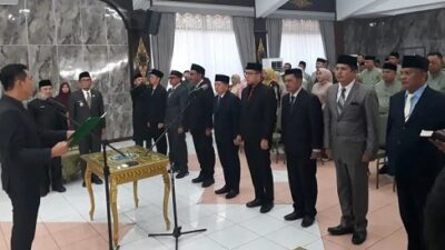 Perkuat Kinerja OPD Batang Hari, Bupati Fadhil Arief Lantik 10 Pejabat Struktural