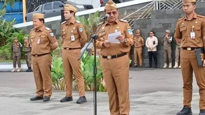 Pimpin Apel Pasca Lebaran, Wali Kota Maulana Tekankan Disiplin ASN Jambi Usai Cuti Lebaran