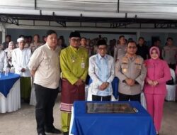 Wabup Bakhtiar Hadiri Peresmian Rumah Dinas Kapolres Batang Hari