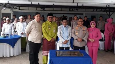Wabup Bakhtiar Hadiri Peresmian Rumah Dinas Kapolres Batang Hari