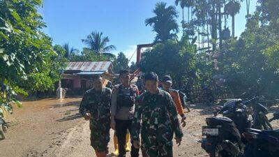 Banjir Landa Merangin dan Sarolangun, Korem 042/Gapu Bergerak Cepat Bantu Warga Terdampak