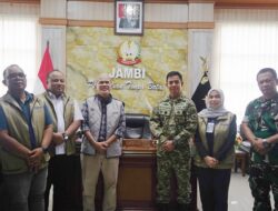 Danrem 042/Gapu Terima Audiensi Pimpinan Wilayah Perum Bulog Kanwil Jambi, Perkuat Sinergi Ketahanan Pangan