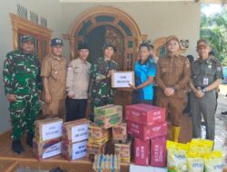 Dua Hari Pascabanjir, Dandim 0420/Sarko Terus Turun Salurkan Bantuan ke Warga