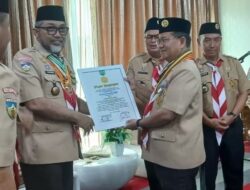 Maulana Raih Penghargaan Tokoh Pramuka, Ini Peran Besarnya di Kota Jambi