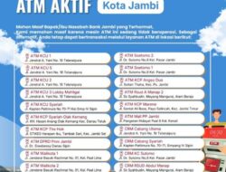 Kabar Baik! Jam Layanan ATM Bank Jambi Ditambah Hingga Pukul 8 Malam