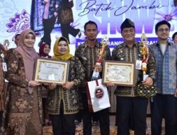 Dukung UMKM, Wali Kota Maulana dan Jajaran OPD Unjuk Gigi di Catwalk Fashion Show Batik Jambi