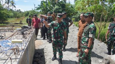 Danrem 042/Gapu Kawal Progres Tanpa Jeda, Pastikan Dua Jembatan Rampung Tepat Waktu