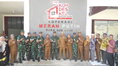 Rampung Dibangun, Koperasi Desa Aur Duri Didorong Jadi Motor Ekonomi Rakyat