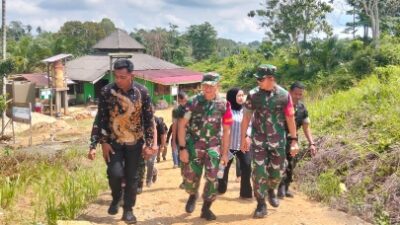 Danrem 042/Gapu Pastikan TMMD Tepat Sasaran: Infrastruktur Desa Dikebut, Akses Ekonomi Warga Didorong