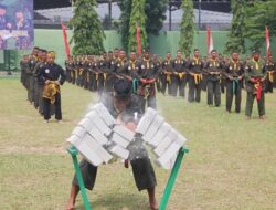 Pangdam XX/Tuanku Imam Bonjol Kukuhkan Pencak Silat Militer Wilayah Korem 042/Gapu