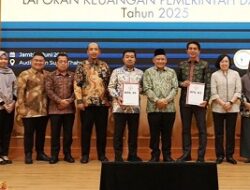 Hadiri Penyerahan LHP LKPD 2025, Bupati Batang Hari Tegaskan WTP Bukan Tujuan Akhir