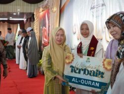 Hj Hesti Haris Hadiri Wisuda Akbar Ponpes Darul Arifin ke-5