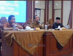 Ketua DPRD Aidi Hatta Terima Kunker DPRD Sungai Penuh