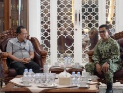 Perkuat Sinergi TNI dan Pemerintah Daerah, Danrem 042/Gapu Silaturahmi ke Rumah Dinas Bupati Muaro Jambi