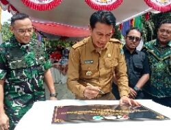Dandim 0416/Jambi Dampingi Bupati Batang Hari Resmikan Jembatan Bailey, Wujud Nyata TNI Hadir Untuk Rakyat