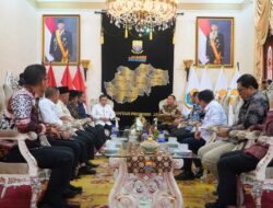 Gubernur Al Haris Terima Audiensi Komisaris Utama PT Jasa Raharja