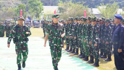 Pangdam XX/Tuanku Imam Bonjol Tutup Karya Bakti Skala Besar Kodim 0420/Sarko